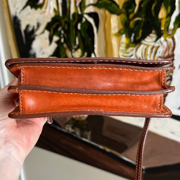 Vera Pelle Brown Crossbody Bag - Picture 7 of 15